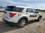 2021 Ford Explorer Police Interceptor White vin: 1FM5K8AB0MGB04396