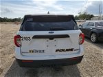 2021 Ford Explorer Police Interceptor Белый vin: 1FM5K8AB0MGB04396