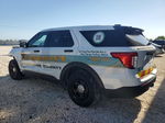 2021 Ford Explorer Police Interceptor White vin: 1FM5K8AB1MGB72111