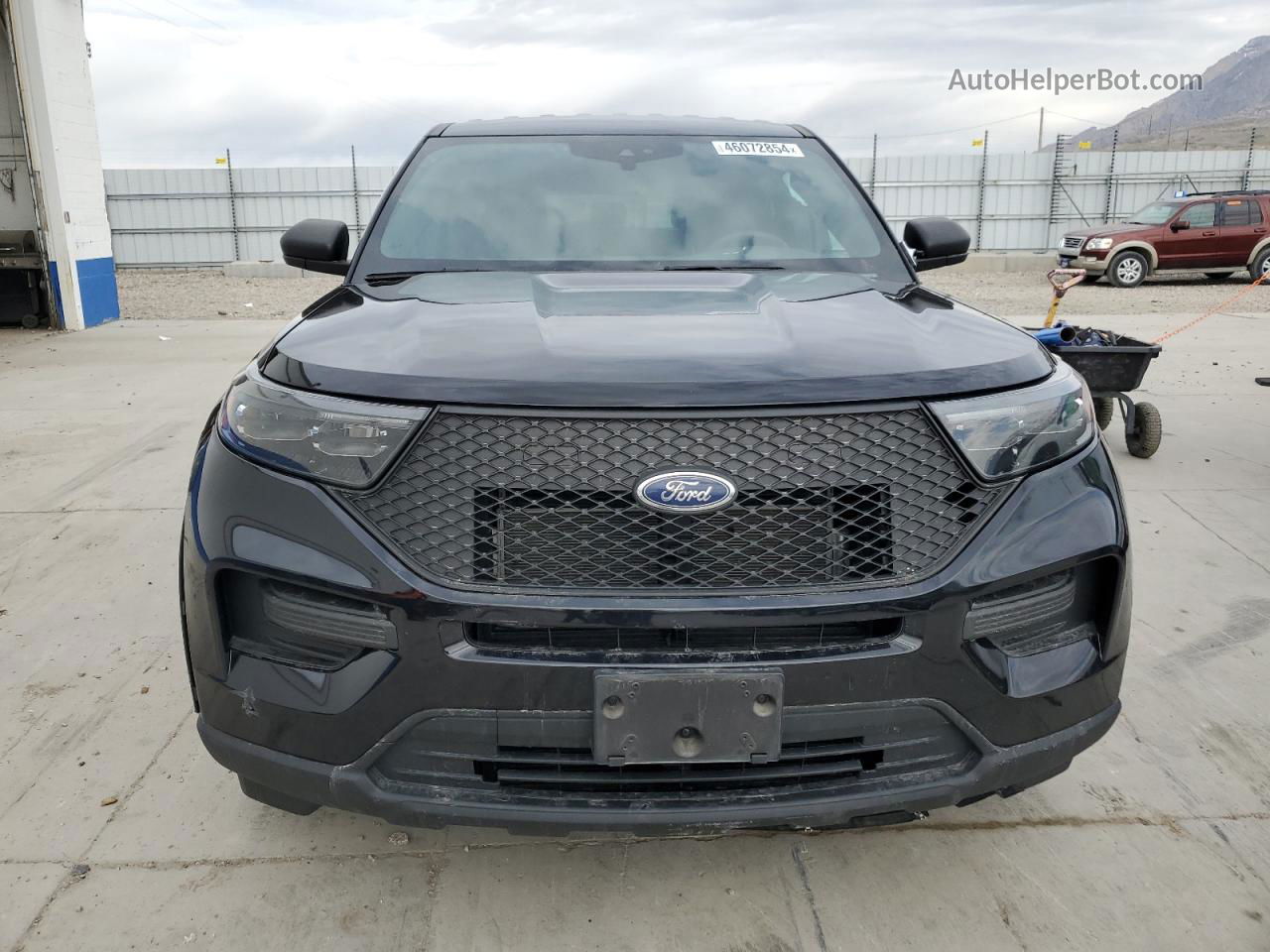 2020 Ford Explorer Police Interceptor Черный vin: 1FM5K8AB2LGA71450