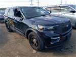 2021 Ford Explorer Police Interceptor Black vin: 1FM5K8AB2MGA18006