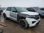 2021 Ford Explorer Police Interceptor White vin: 1FM5K8AB3MGA42895