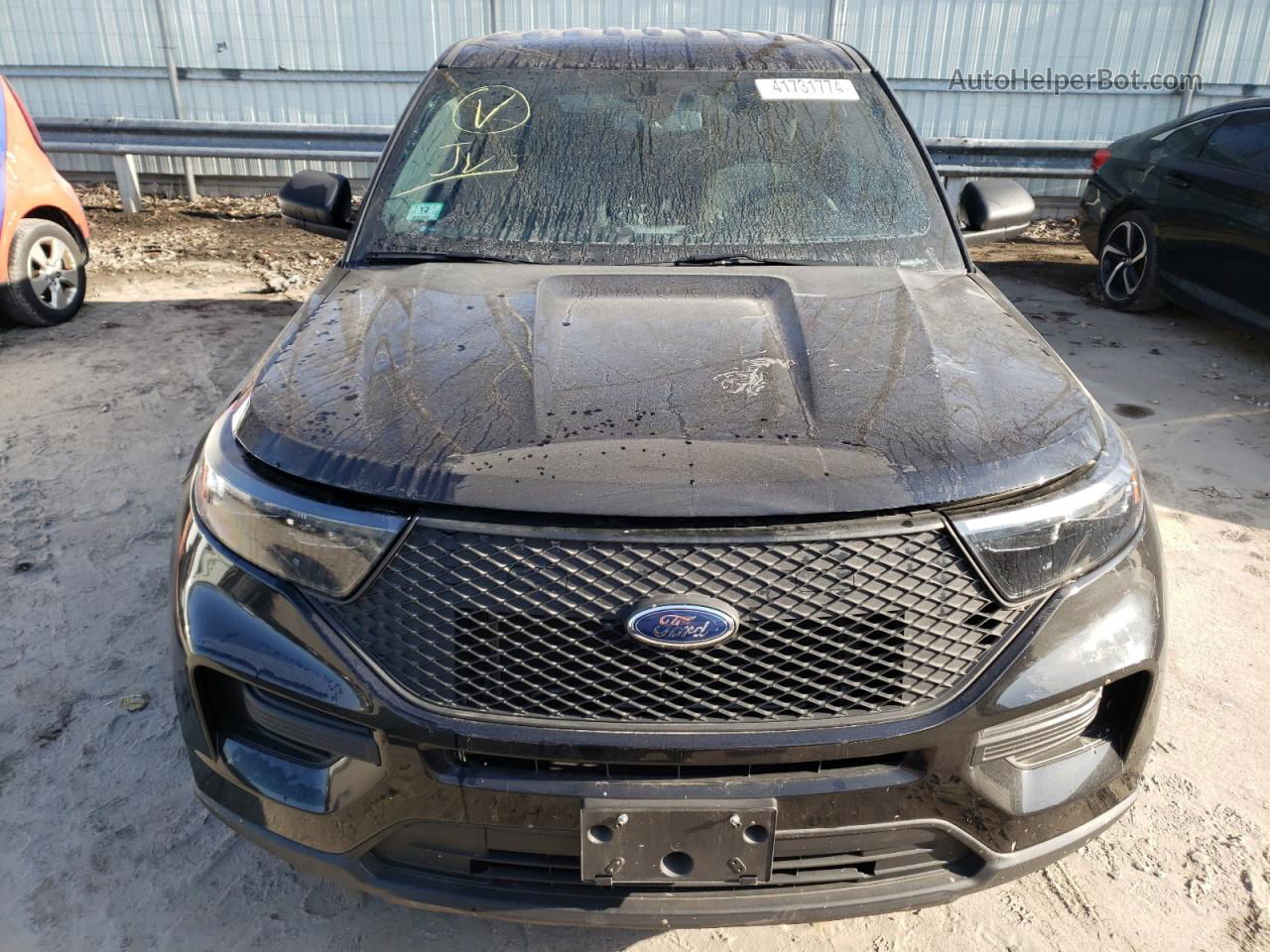 2020 Ford Explorer Police Interceptor Black vin: 1FM5K8AB4LGB67726