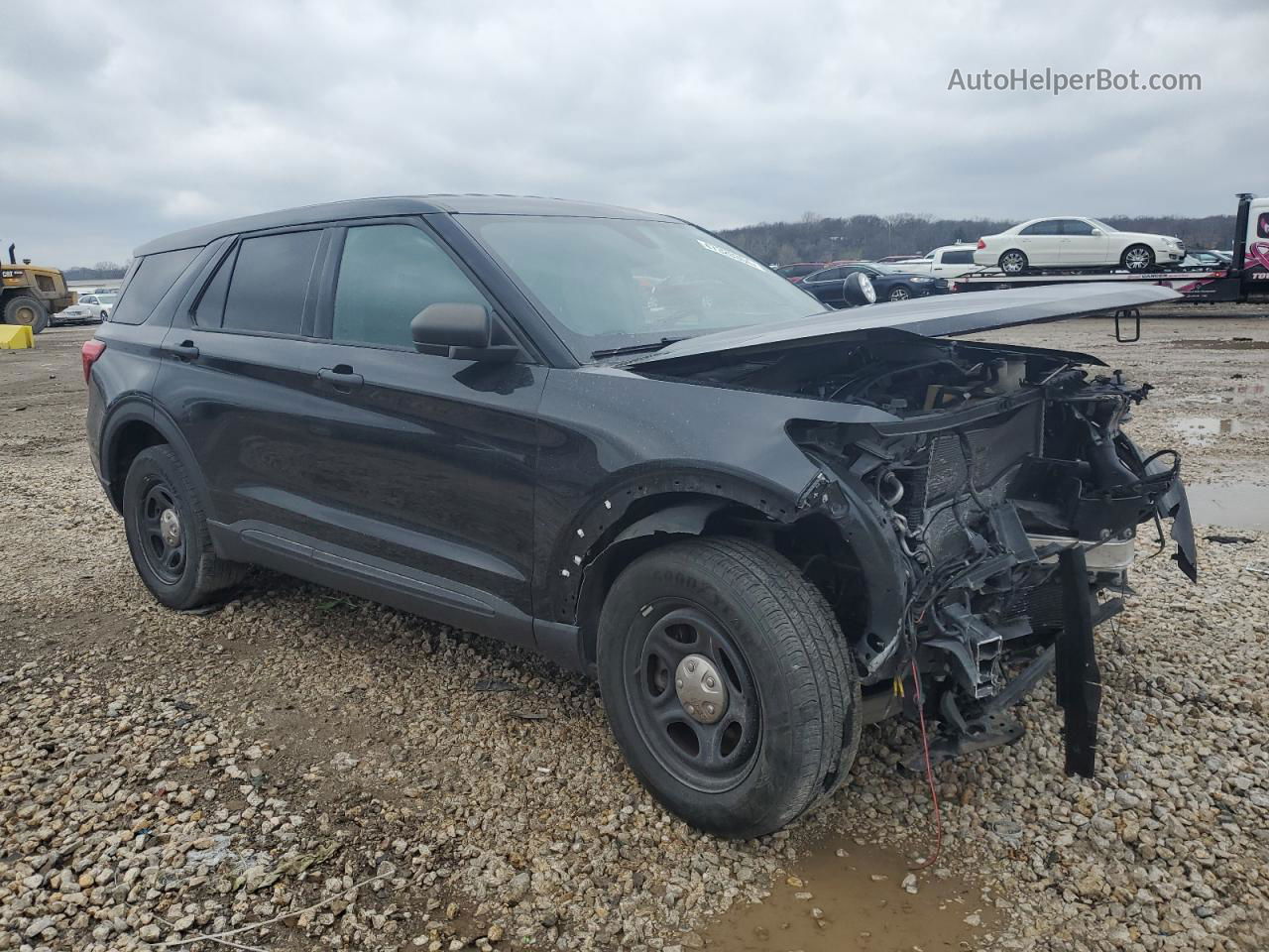 2020 Ford Explorer Police Interceptor Black vin: 1FM5K8AB5LGA42251