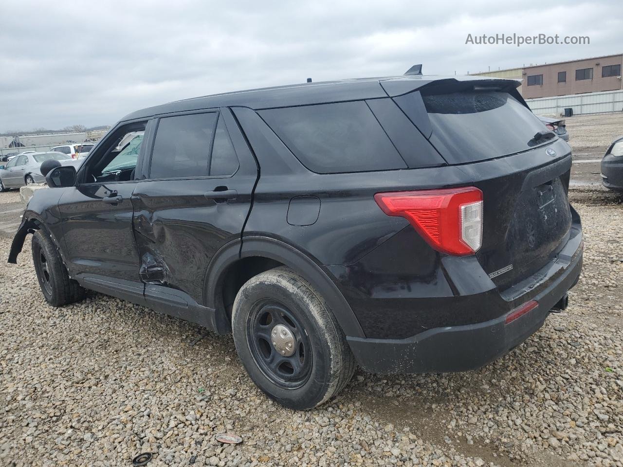 2020 Ford Explorer Police Interceptor Черный vin: 1FM5K8AB5LGA42251