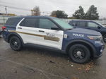 2020 Ford Explorer Police Interceptor Двухцветный vin: 1FM5K8AB5LGA93927