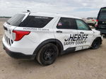 2020 Ford Explorer Police Interceptor White vin: 1FM5K8AB5LGA97282