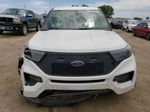 2020 Ford Explorer Police Interceptor White vin: 1FM5K8AB5LGA97282