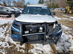 2020 Ford Explorer Police Interceptor Two Tone vin: 1FM5K8AB5LGA98030