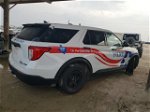 2021 Ford Explorer Police Interceptor White vin: 1FM5K8AB5MGB47101