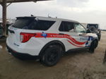 2021 Ford Explorer Police Interceptor White vin: 1FM5K8AB5MGB47101