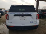 2021 Ford Explorer Police Interceptor White vin: 1FM5K8AB5MGB47101