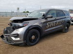 2020 Ford Explorer Police Interceptor Gray vin: 1FM5K8AB6LGA42033