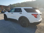 2021 Ford Explorer Police Interceptor White vin: 1FM5K8AB6MGB83718