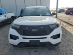 2021 Ford Explorer Police Interceptor Белый vin: 1FM5K8AB8MGA42729