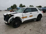 2021 Ford Explorer Police Interceptor White vin: 1FM5K8AB8MGC29324