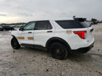 2021 Ford Explorer Police Interceptor Белый vin: 1FM5K8AB8MGC29324