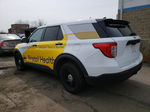 2020 Ford Explorer Police Interceptor Yellow vin: 1FM5K8AB9LGD01274