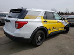 2020 Ford Explorer Police Interceptor Yellow vin: 1FM5K8AB9LGD01274