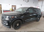 2020 Ford Police Interceptor Utility   Black vin: 1FM5K8AB9LGD01761