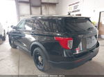 2020 Ford Police Interceptor Utility   Black vin: 1FM5K8AB9LGD01761