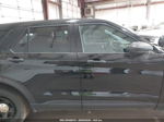 2020 Ford Police Interceptor Utility   Black vin: 1FM5K8AB9LGD01761