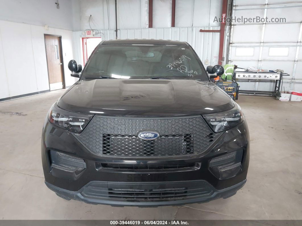 2020 Ford Police Interceptor Utility   Черный vin: 1FM5K8AB9LGD01761