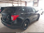 2020 Ford Police Interceptor Utility   Black vin: 1FM5K8AB9LGD01761