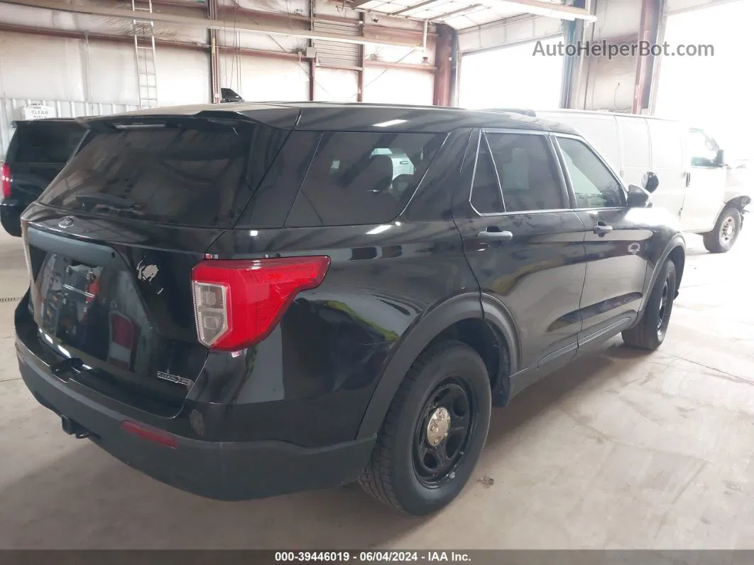 2020 Ford Police Interceptor Utility   Черный vin: 1FM5K8AB9LGD01761