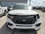 2021 Ford Explorer Police Interceptor White vin: 1FM5K8AB9MGA46871