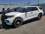 2021 Ford Explorer Police Interceptor White vin: 1FM5K8AB9MGC24519