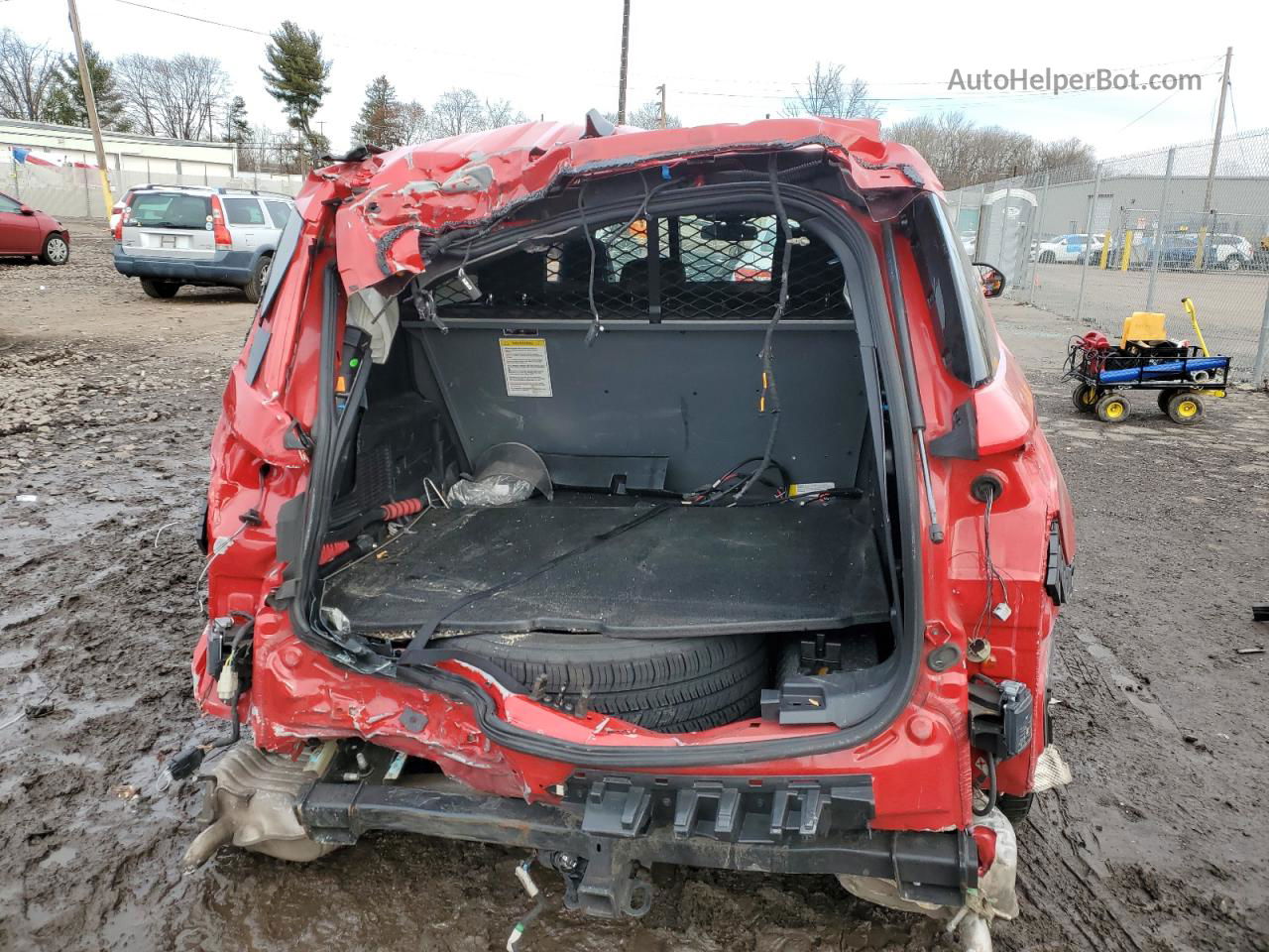 2020 Ford Explorer Police Interceptor Red vin: 1FM5K8AC2LGC15541