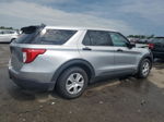 2021 Ford Explorer Police Interceptor Серебряный vin: 1FM5K8AC4MNA11885