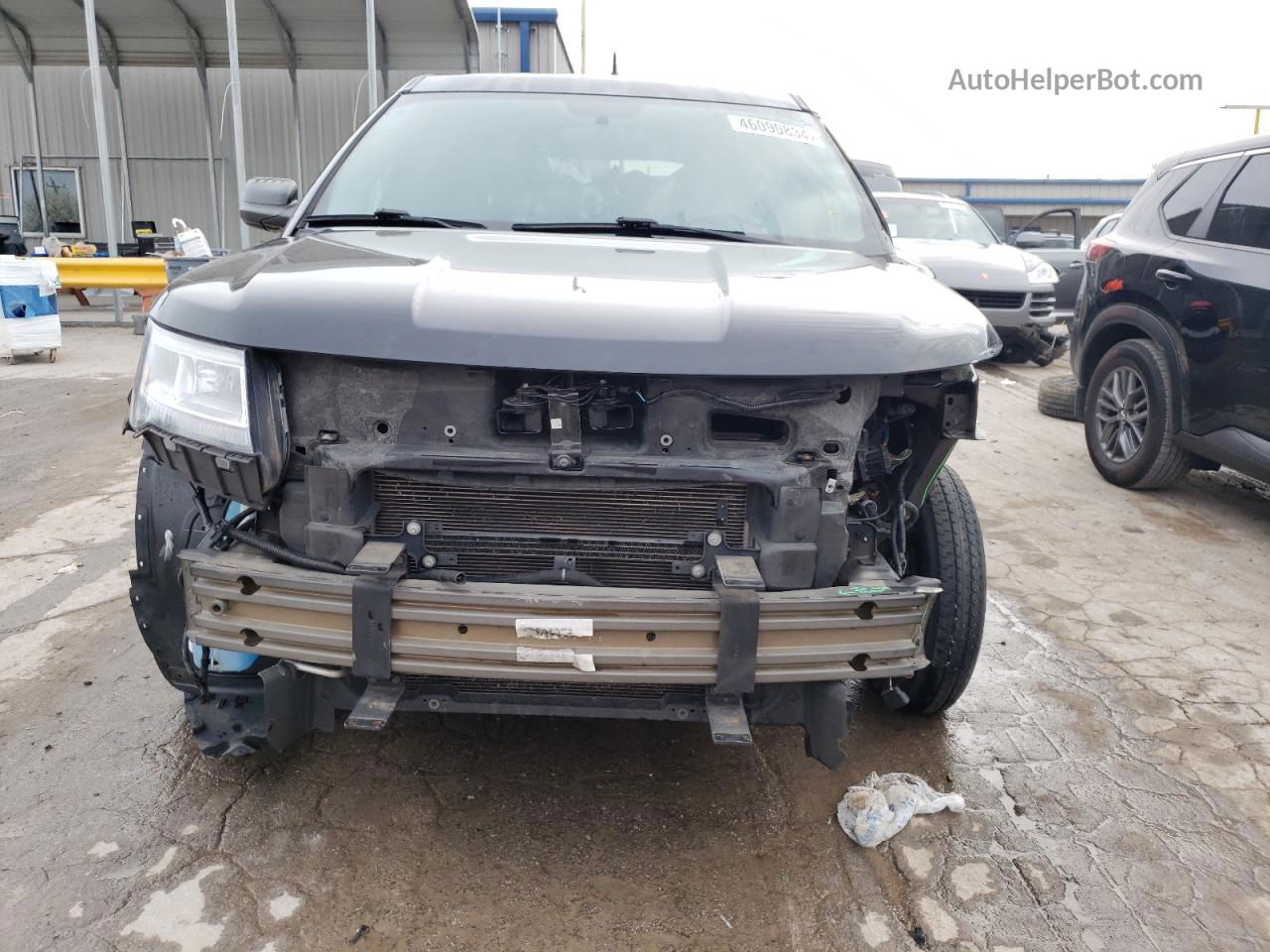 2017 Ford Explorer Police Interceptor Black vin: 1FM5K8AR0HGD66874