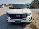 2017 Ford Explorer Police Interceptor White vin: 1FM5K8AR0HGE00800