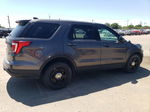 2018 Ford Explorer Police Interceptor Угольный vin: 1FM5K8AR0JGC56512