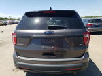 2018 Ford Explorer Police Interceptor Charcoal vin: 1FM5K8AR0JGC56512