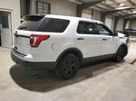 2018 Ford Explorer Police Interceptor Белый vin: 1FM5K8AR1JGB91914