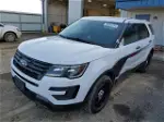 2018 Ford Explorer Police Interceptor Белый vin: 1FM5K8AR1JGC42831