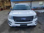 2018 Ford Explorer Police Interceptor Белый vin: 1FM5K8AR1JGC42831