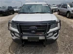 2017 Ford Explorer Police Interceptor White vin: 1FM5K8AR2HGC57316