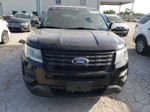 2018 Ford Explorer Police Interceptor Black vin: 1FM5K8AR2JGB58517