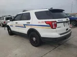 2018 Ford Explorer Police Interceptor White vin: 1FM5K8AR3JGC76012