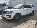 2018 Ford Explorer Police Interceptor Белый vin: 1FM5K8AR3JGC94574