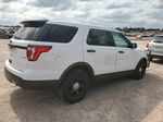 2017 Ford Explorer Police Interceptor White vin: 1FM5K8AR5HGC07784