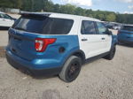 2017 Ford Explorer Police Interceptor Двухцветный vin: 1FM5K8AR5HGC14640