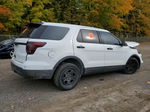 2017 Ford Explorer Police Interceptor White vin: 1FM5K8AR5HGD08372