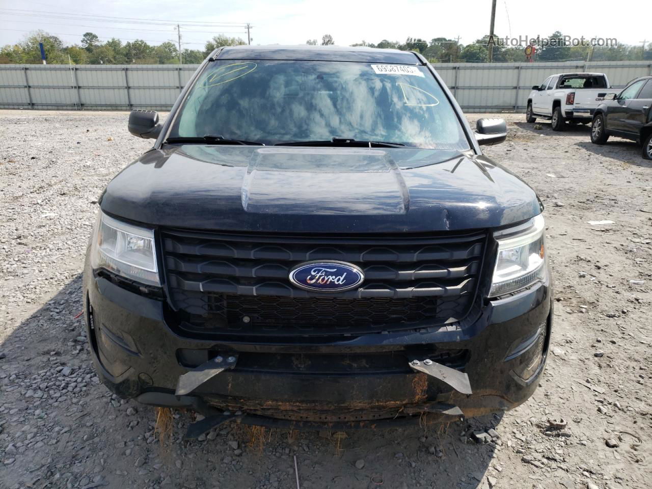 2018 Ford Explorer Police Interceptor Two Tone vin: 1FM5K8AR5JGC75220