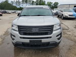 2017 Ford Explorer Police Interceptor Серебряный vin: 1FM5K8AR6HGA45101