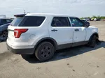 2017 Ford Explorer Police Interceptor White vin: 1FM5K8AR7HGB40752